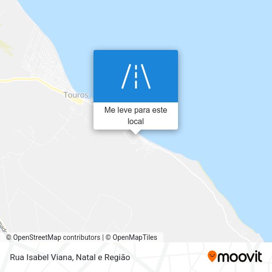 Rua Isabel Viana mapa