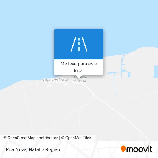 Rua Nova mapa