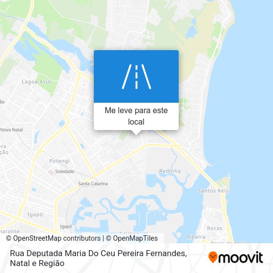 Rua Deputada Maria Do Ceu Pereira Fernandes mapa