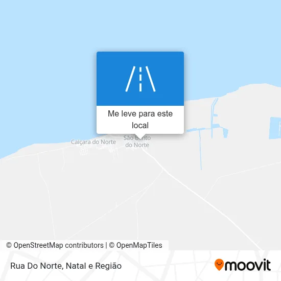 Rua Do Norte mapa