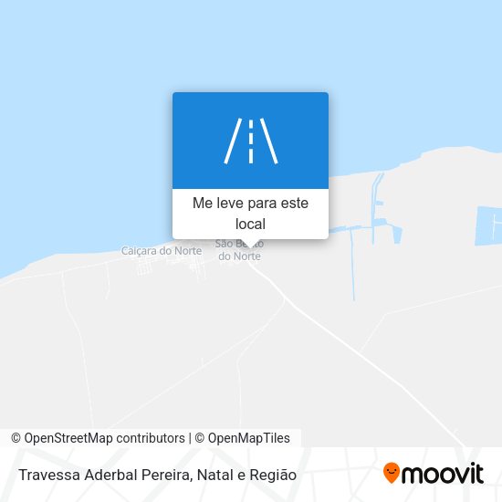 Travessa Aderbal Pereira mapa