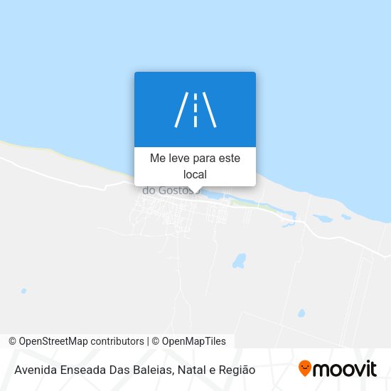 Avenida Enseada Das Baleias mapa