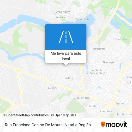 Rua Francisco Coelho De Moura mapa
