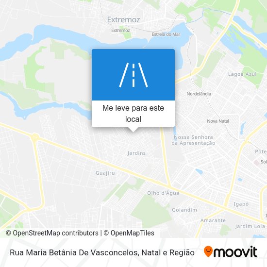 Rua Maria Betânia De Vasconcelos mapa