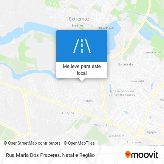 Rua Maria Dos Prazeres mapa