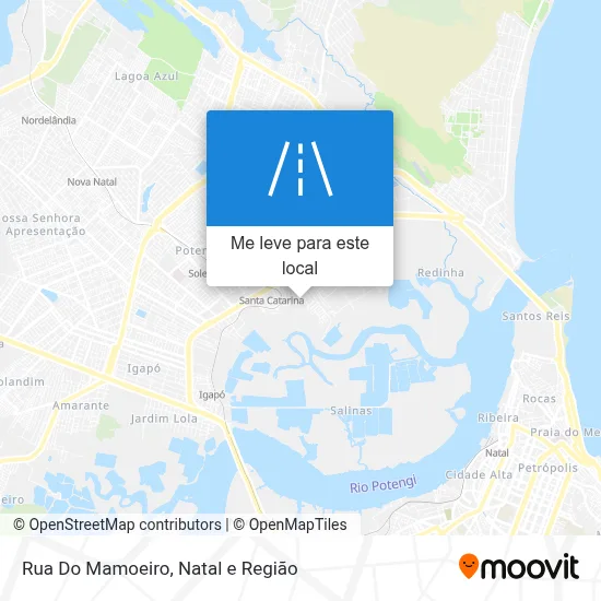 Rua Do Mamoeiro mapa