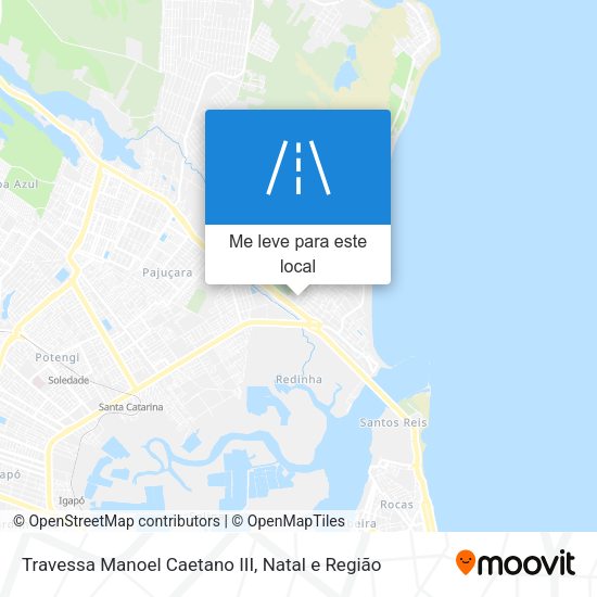 Travessa Manoel Caetano III mapa