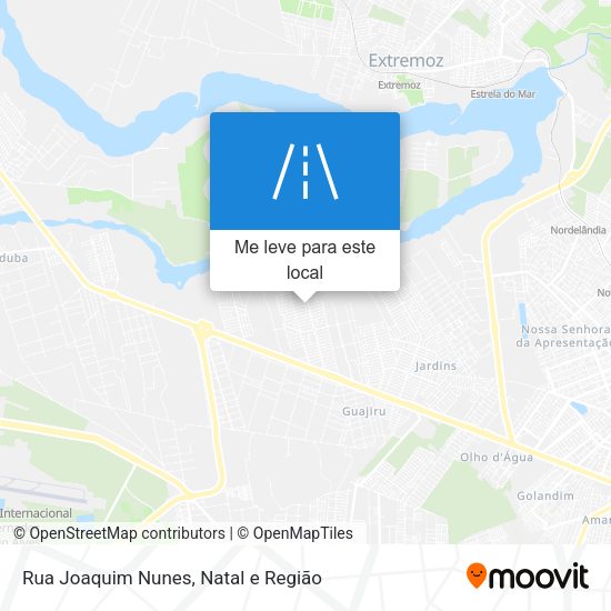 Rua Joaquim Nunes mapa