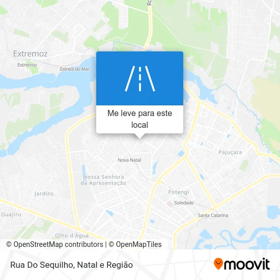 Rua Do Sequilho mapa
