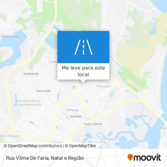 Rua Vilma De Faria mapa