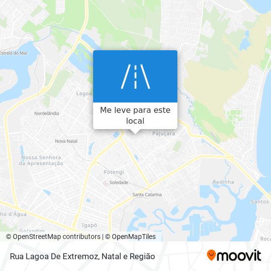 Rua Lagoa De Extremoz mapa