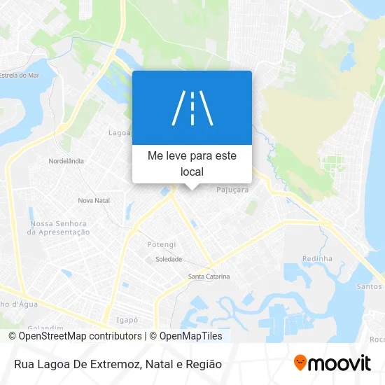 Rua Lagoa De Extremoz mapa