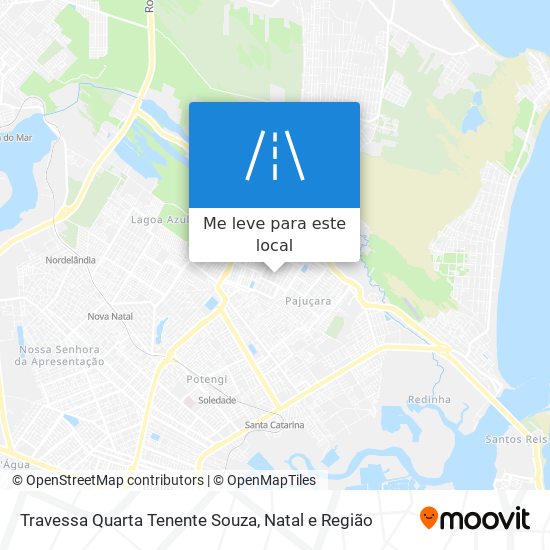 Travessa Quarta Tenente Souza mapa