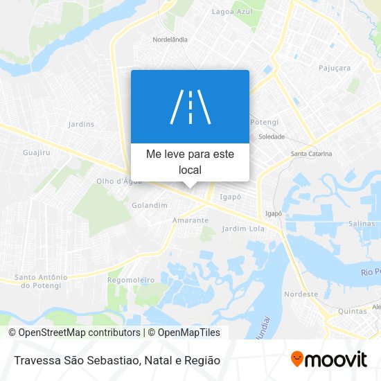 Travessa São Sebastiao mapa