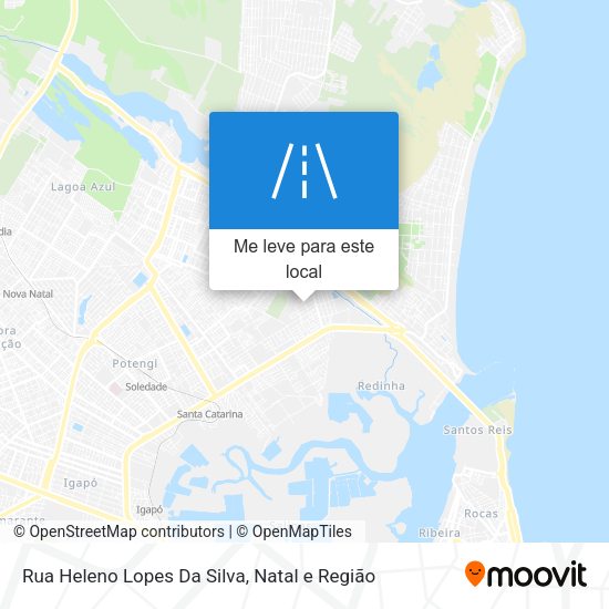 Rua Heleno Lopes Da Silva mapa