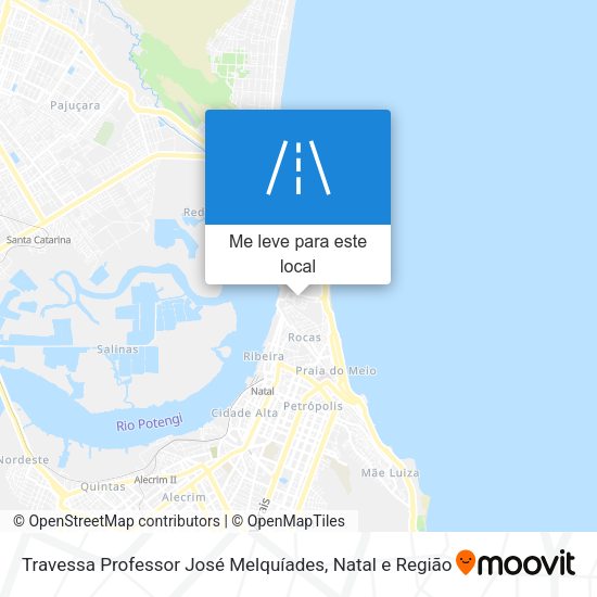Travessa Professor José Melquíades mapa