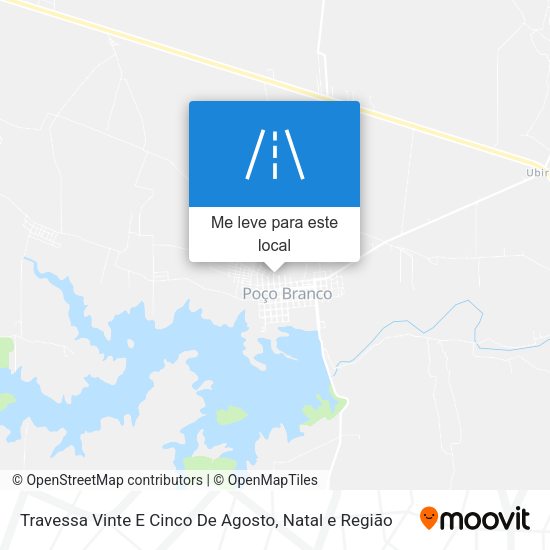 Travessa Vinte E Cinco De Agosto mapa