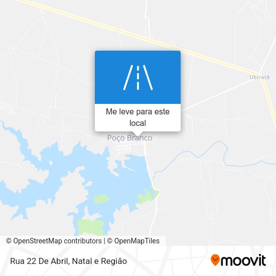 Rua 22 De Abril mapa