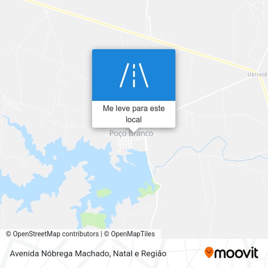 Avenida Nóbrega Machado mapa