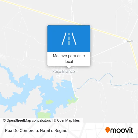 Rua Do Comércio mapa