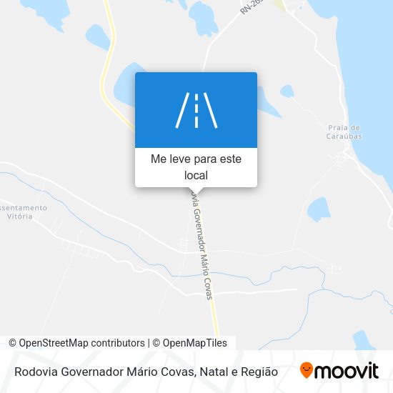 Rodovia Governador Mário Covas mapa