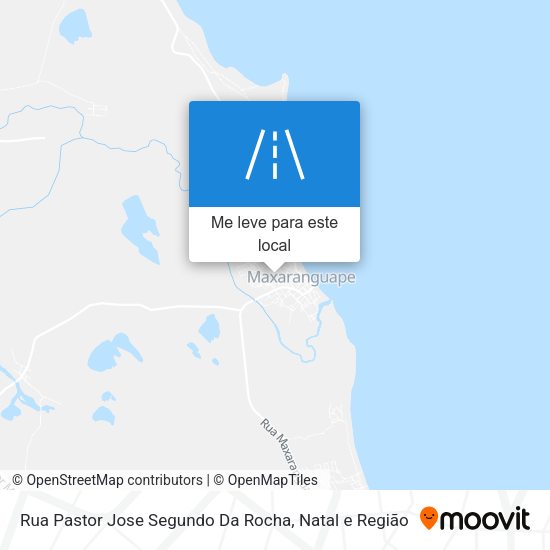 Rua Pastor Jose Segundo Da Rocha mapa