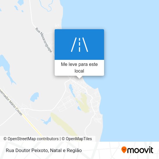 Rua Doutor Peixoto mapa