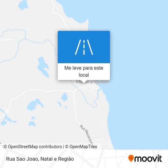 Rua Sao Joao mapa