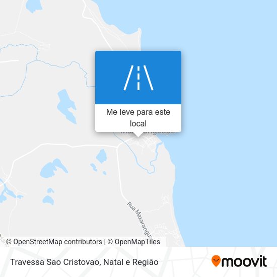 Travessa Sao Cristovao mapa