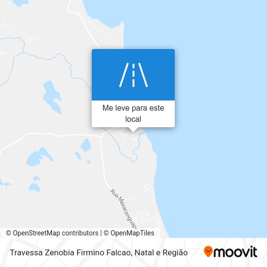 Travessa Zenobia Firmino Falcao mapa