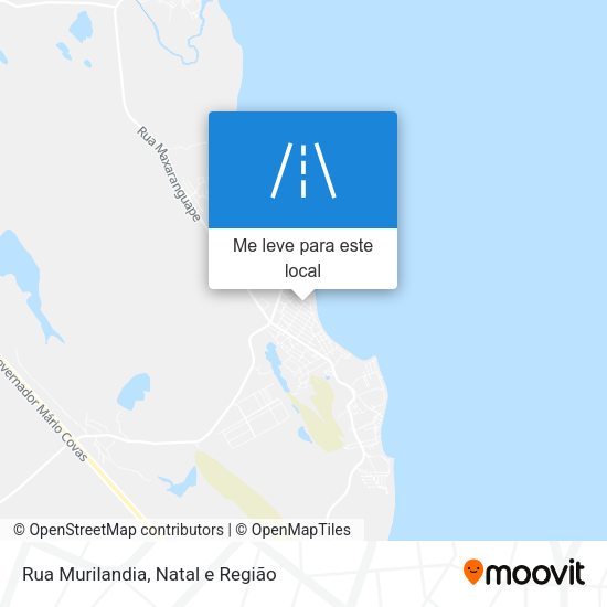 Rua Murilandia mapa