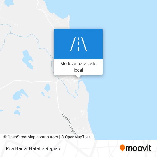 Rua Barra mapa