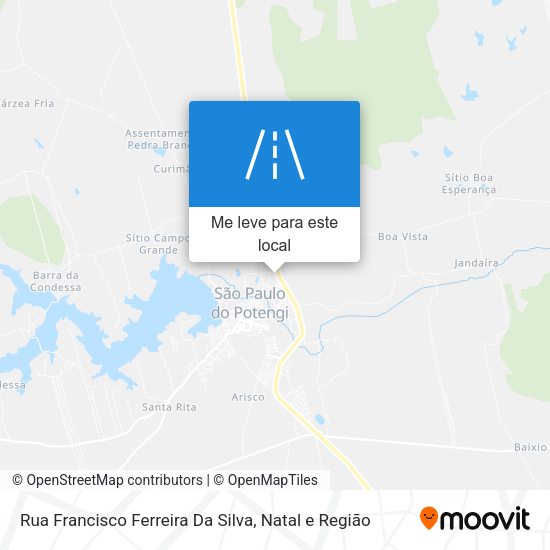 Rua Francisco Ferreira Da Silva mapa