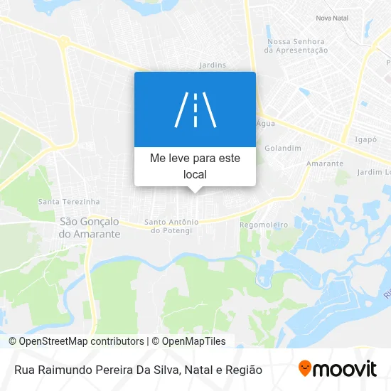 Rua Raimundo Pereira Da Silva mapa