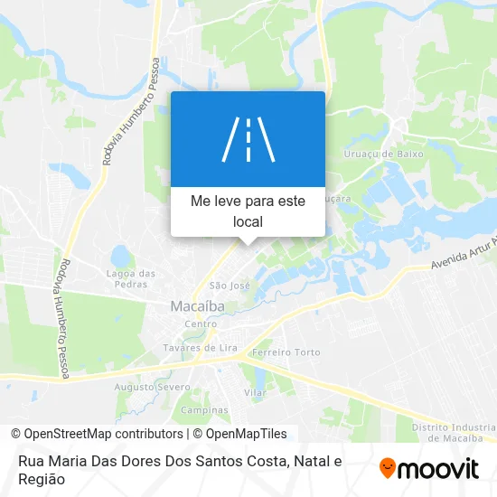 Rua Maria Das Dores Dos Santos Costa mapa