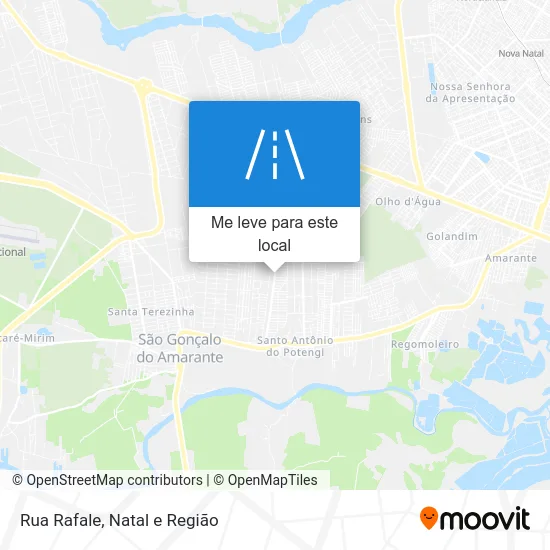 Rua Rafale mapa