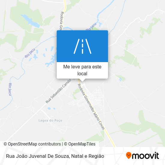 Rua João Juvenal De Souza mapa