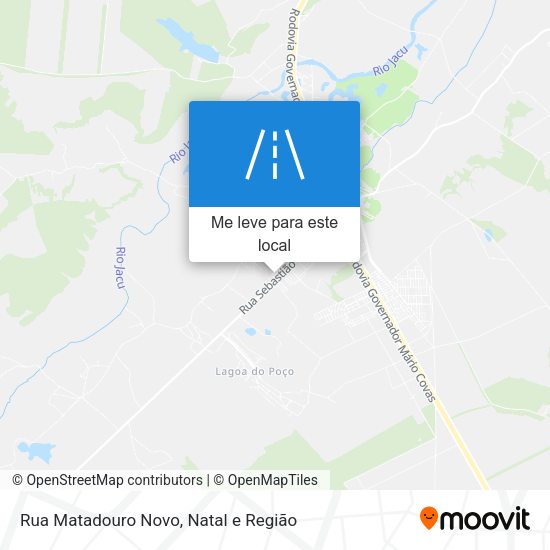 Rua Matadouro Novo mapa