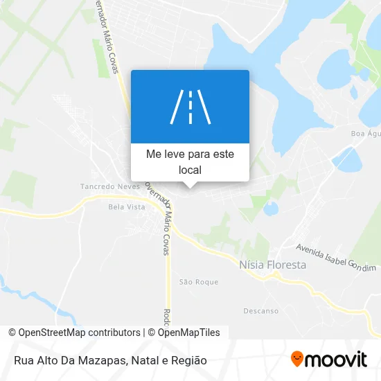 Rua Alto Da Mazapas mapa