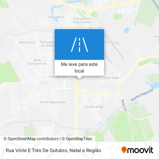 Rua Vinte E Três De Outubro mapa