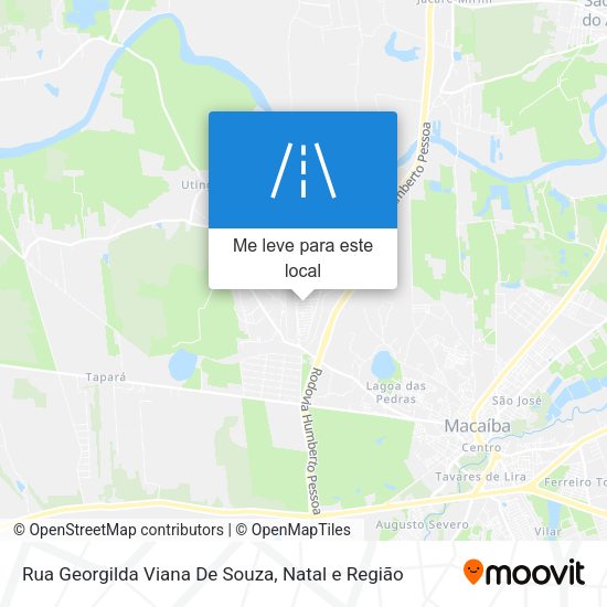 Rua Georgilda Viana De Souza mapa