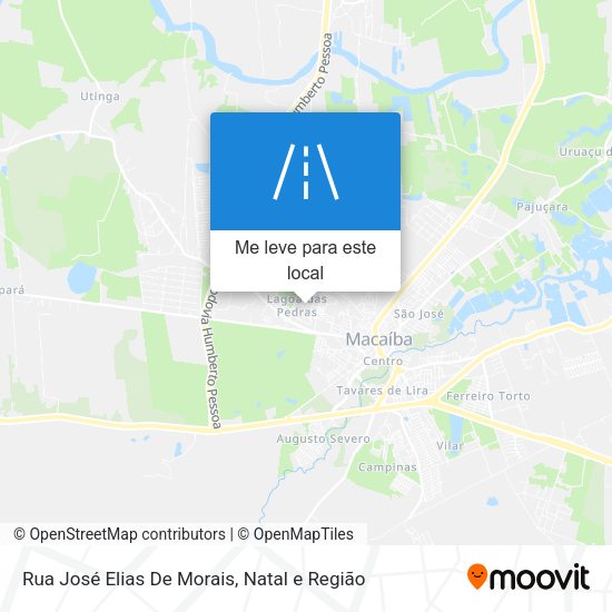 Rua José Elias De Morais mapa