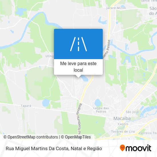 Rua Miguel Martins Da Costa mapa