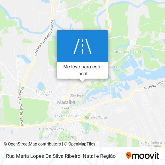 Rua Maria Lopes Da Silva Ribeiro mapa