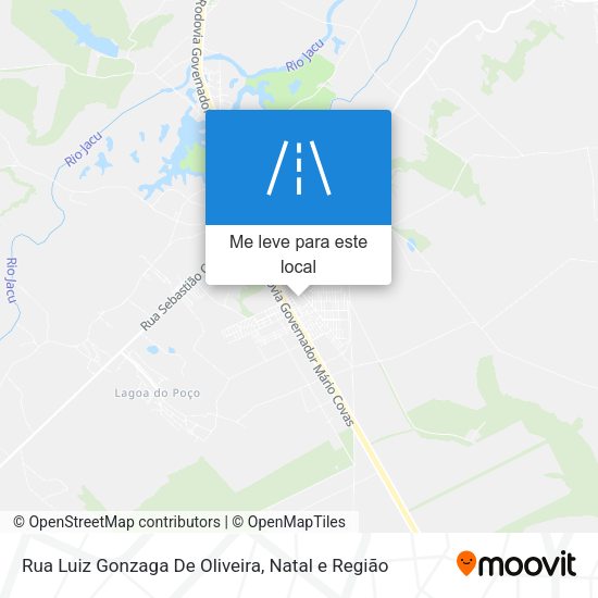 Rua Luiz Gonzaga De Oliveira mapa