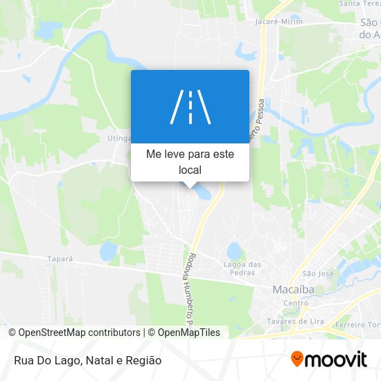 Rua Do Lago mapa