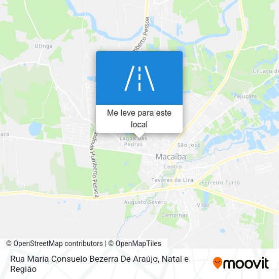 Rua Maria Consuelo Bezerra De Araújo mapa