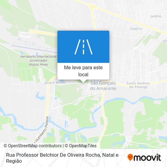 Rua Professor Belchior De Oliveira Rocha mapa