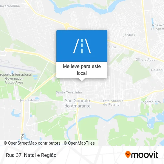 Rua 37 mapa