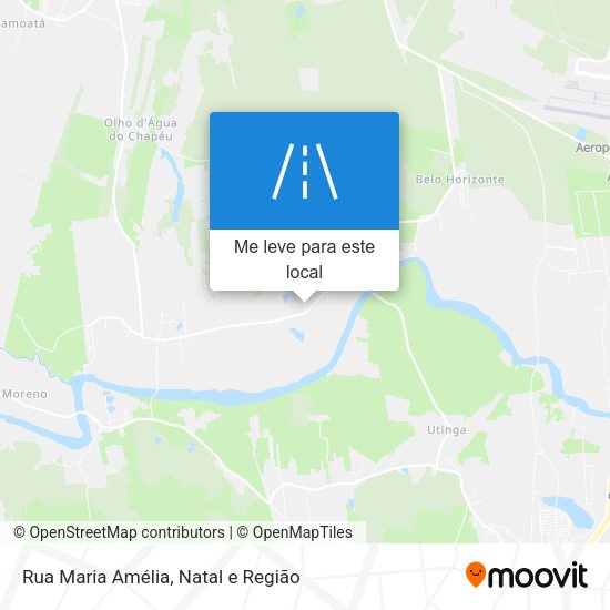 Rua Maria Amélia mapa